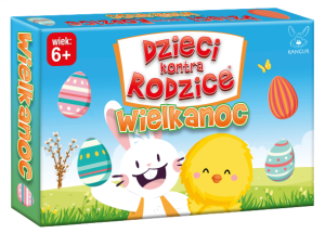 WIELKANOC DZIECI KONTRA RODZICE GRA WIELKANOCNA EDUKACYJNA 6+ OD ZAJĄCZKA